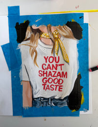 Orit Fuchs, Good Taste, 2026 – Original Acrylic Painting on Canvas