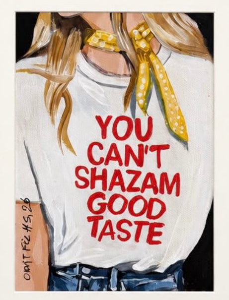 Orit Fuchs, Good Taste, 2026 – Original Acrylic Painting on Canvas
