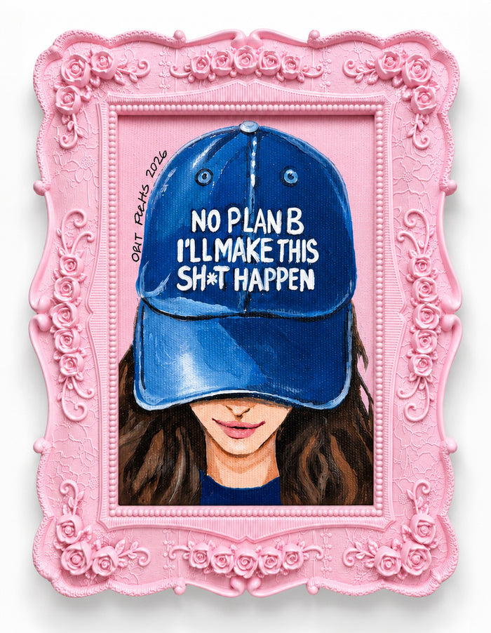 Orit Fuchs I'll Make It Happen, 2026 – Original Acrylic Painting on Canvas