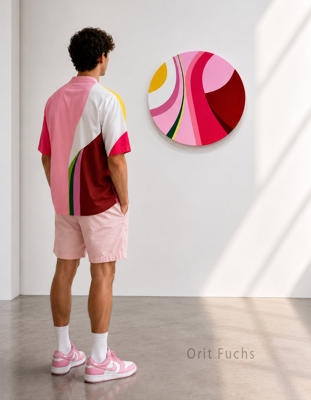 Orit Fuchs / ONE DAY I WILL FLY / Pink, 2026