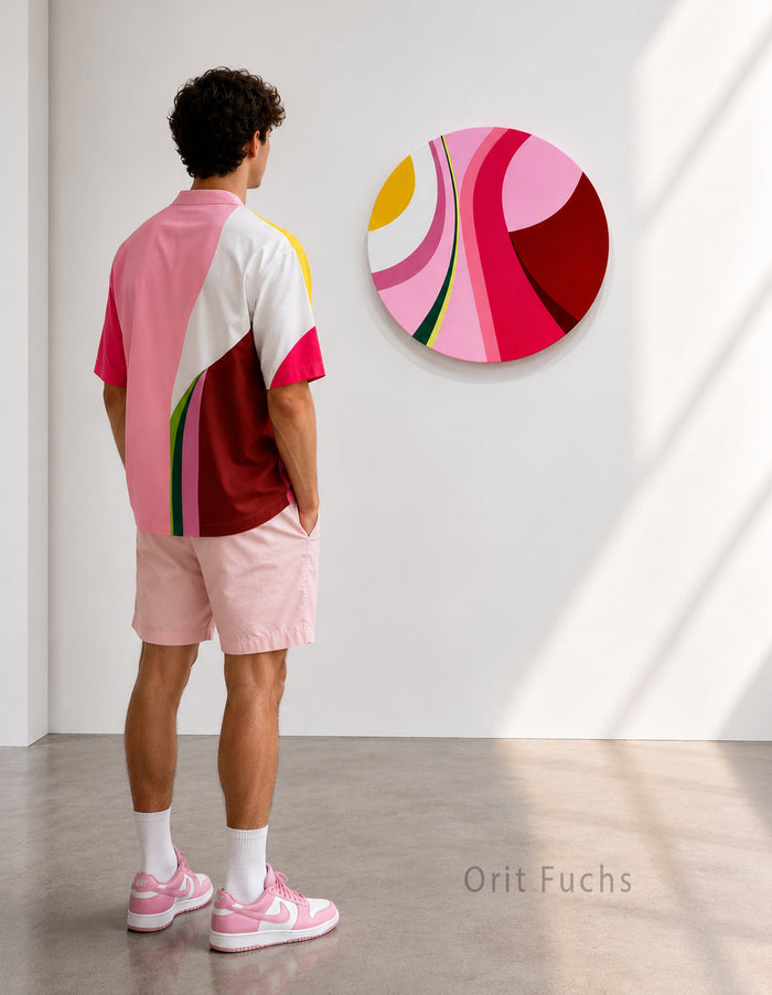 Orit Fuchs / ONE DAY I WILL FLY / Pink, 2026