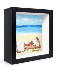 Orit Fuchs / Beach, 2024 – Original Acrylic Painting on Canvas