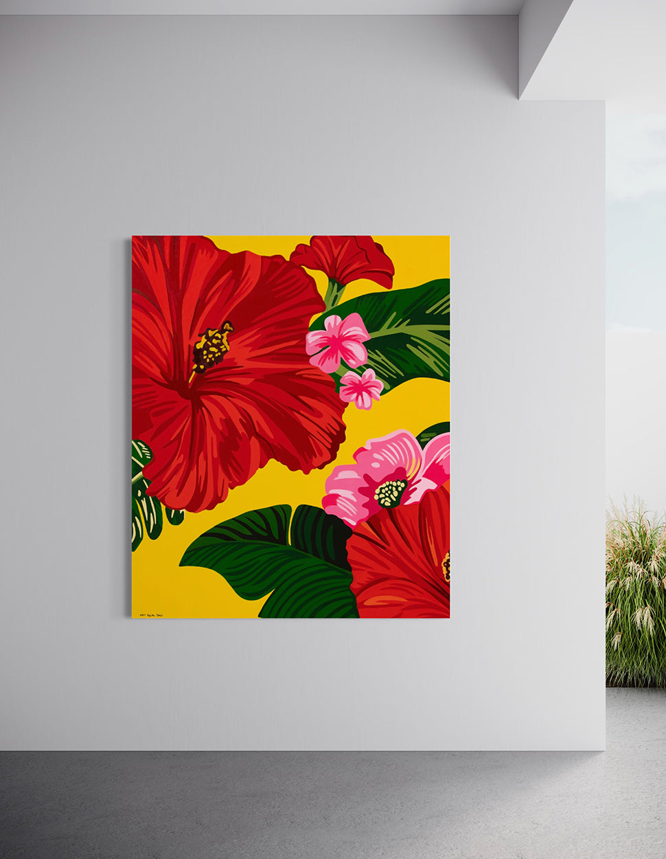 Orit Fuchs, Red Hibiscus 2023 – ORITFUCHS