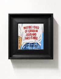 Orit Fuchs This Is Hell, 2026 – Original Acrylic Painting on Canvas