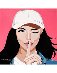 Orit Fuchs, VIVIV 101, 2024 – Original Acrylic Painting on Canvas