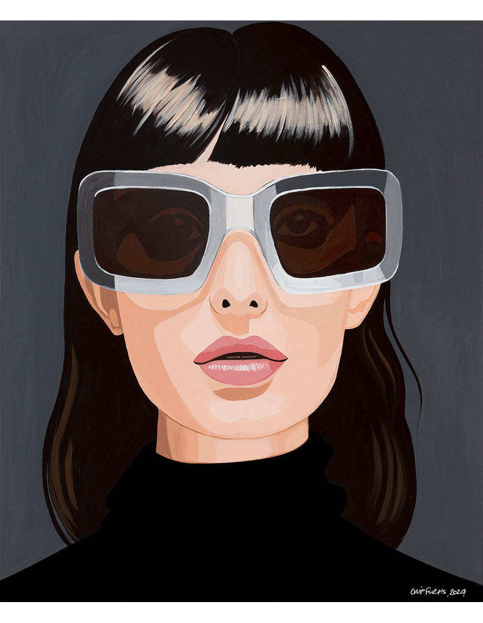 Orit Fuchs, vivid 163, 2024
