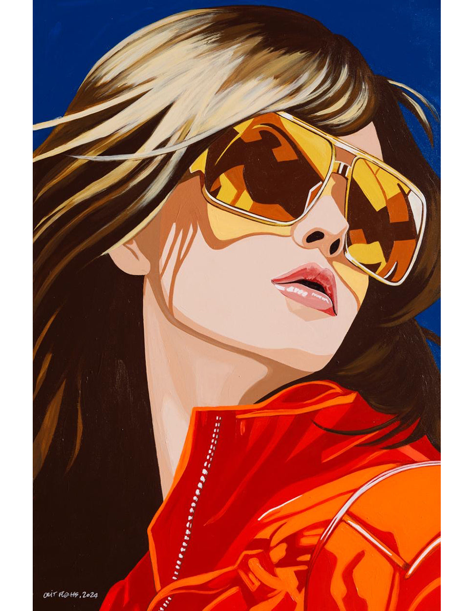 Orit Fuchs, vivid 166, 2024