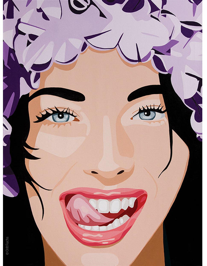 Orit Fuchs, VIVIV 78, 2024 – Original Acrylic Painting on Canvas