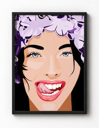 Orit Fuchs, VIVIV 78, 2024 – Original Acrylic Painting on Canvas